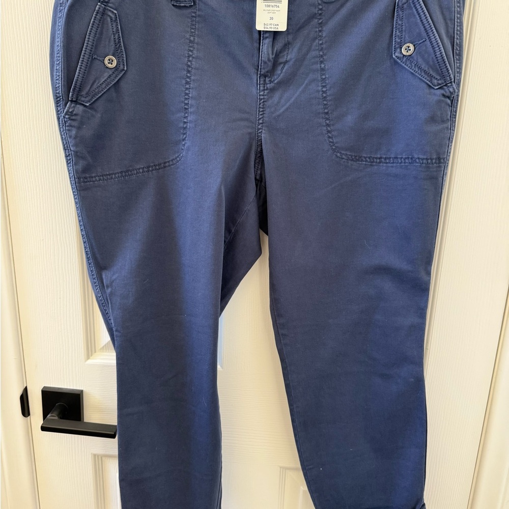 Torrid Navy Ankle Jeans